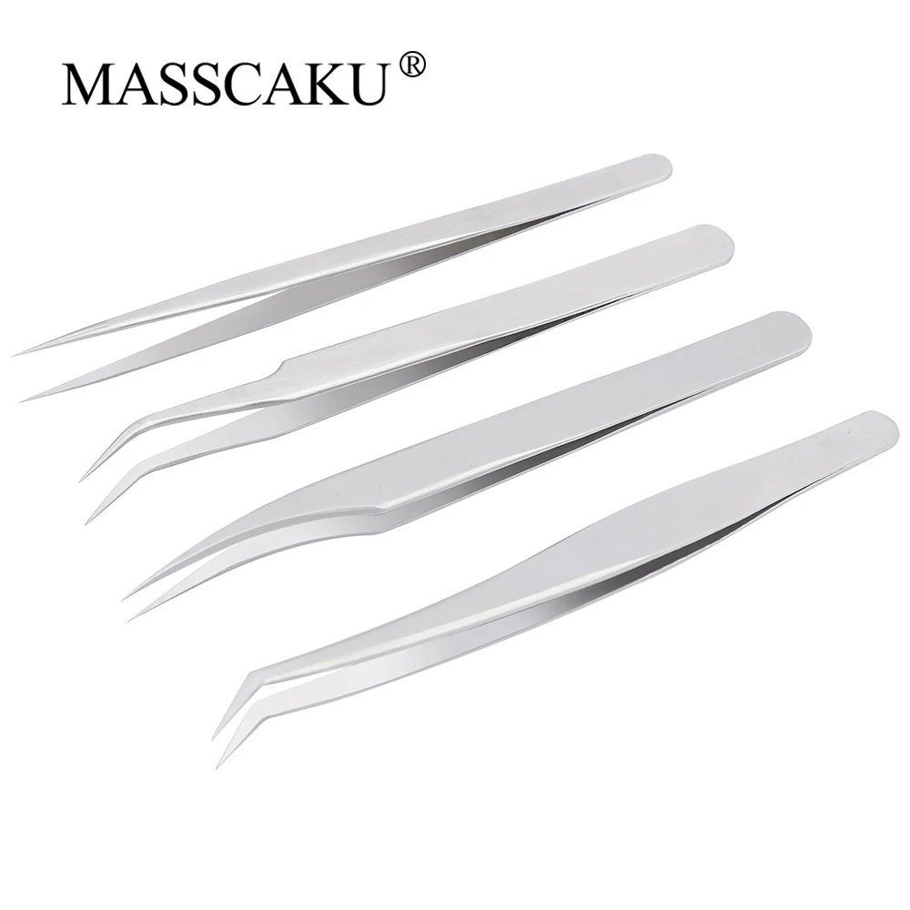 Masscaku Eyelash Extension Tweezers Russian Volume High Quality Auto
