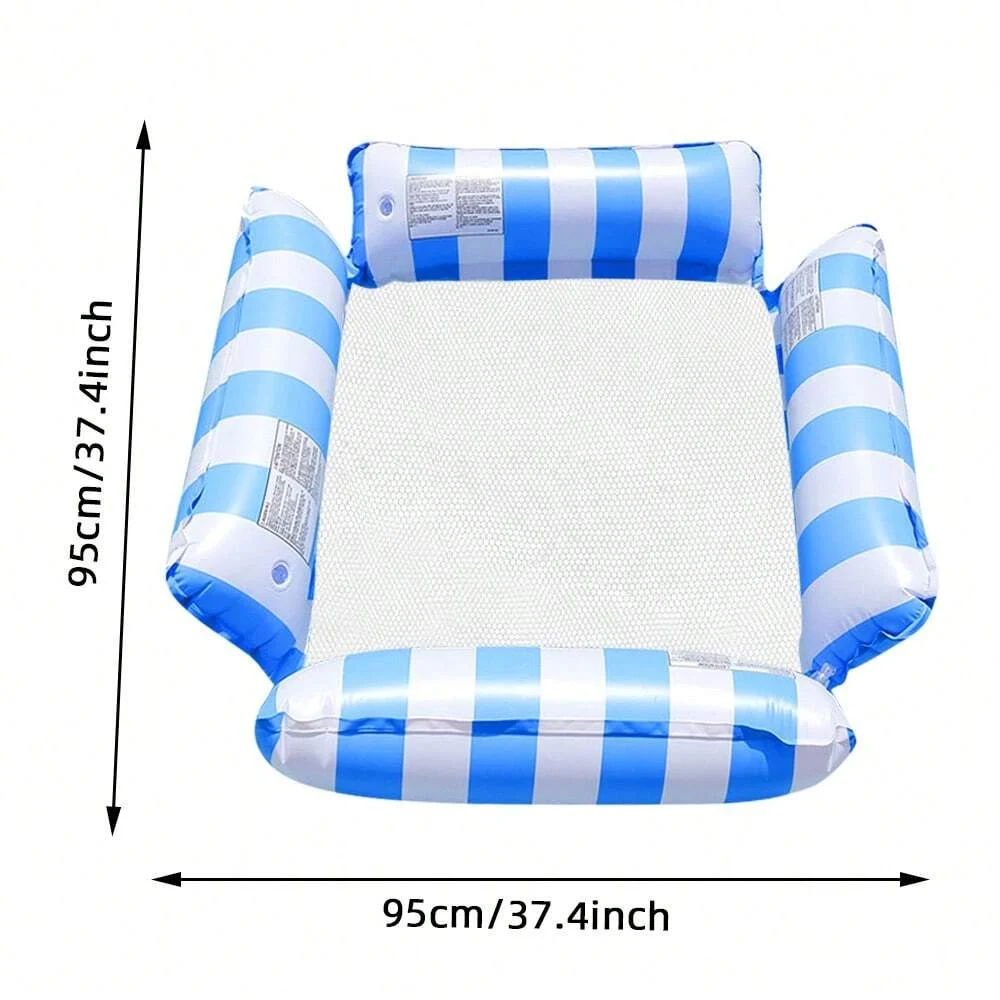 1pc Inflatable Pool Floats Adult Water Hammock Pool Air Mattresses Bed Pool Floaties Toys for Adults Swimming Pool Fun and Rest 6