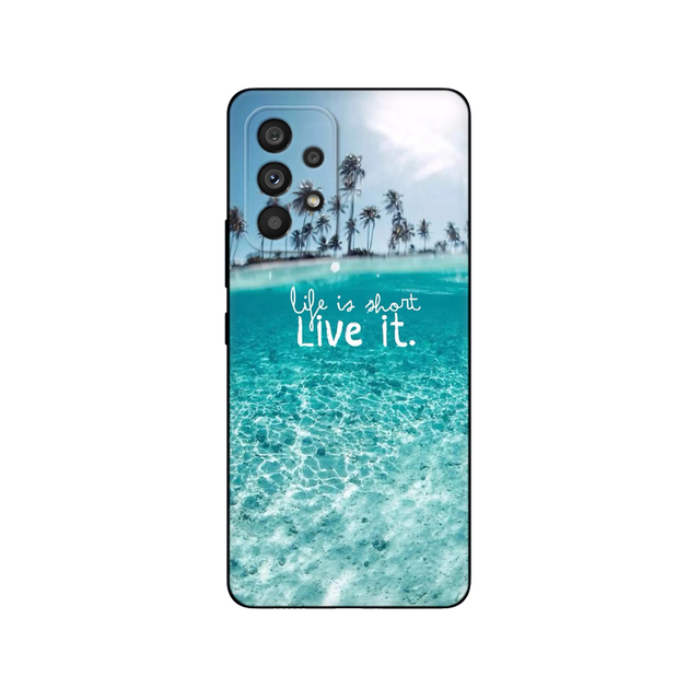 Samsung Galaxy A53 A73 A33 5G Case 6.5inch Back Cover On Samsung A53 5G Phone Case galaxy a33 a73 Silicone black tpu case