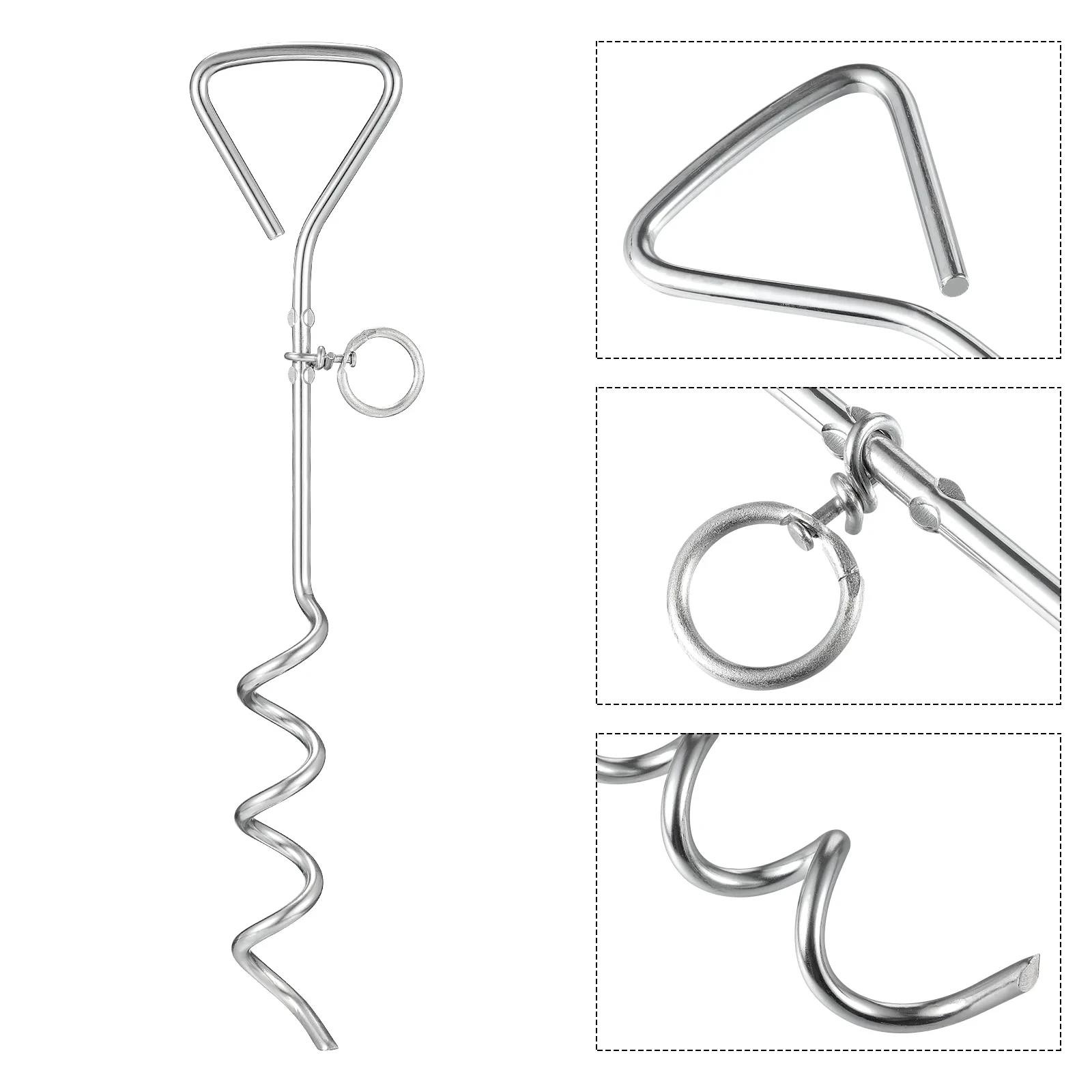 Heavy Duty Iron Ground Stake