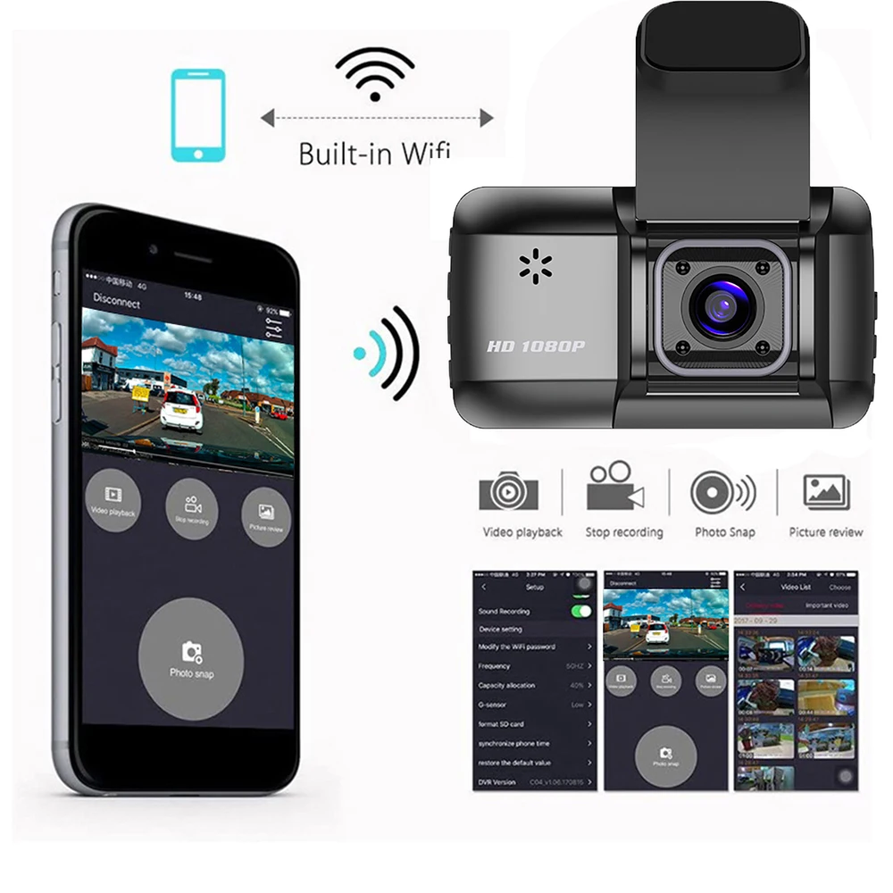   ڵ DVR  GPS  ķ,  ĸ  ī޶, 1080P  , Ǯ HD Ʈ   ķ,  