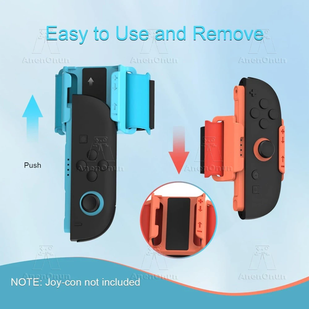 Armbänder, Beingurte für Switch 2, Tanz und Fitness, Bewegungserkennung, Spiele, Workout-Set, verstellbar, rutschfest, Joycon 2 Sportbündel – Detail 2