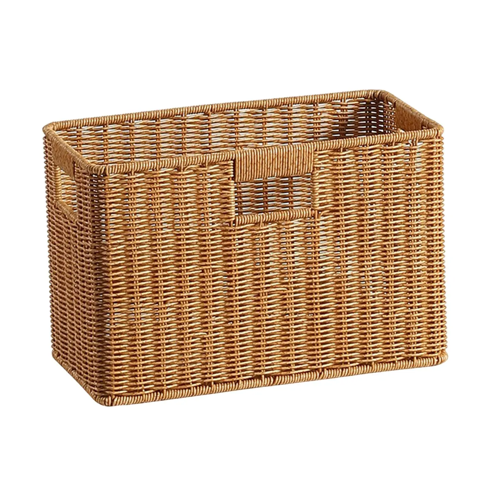Woven Storage Basket Storage Organizer Lightweight Durability Multipurpose