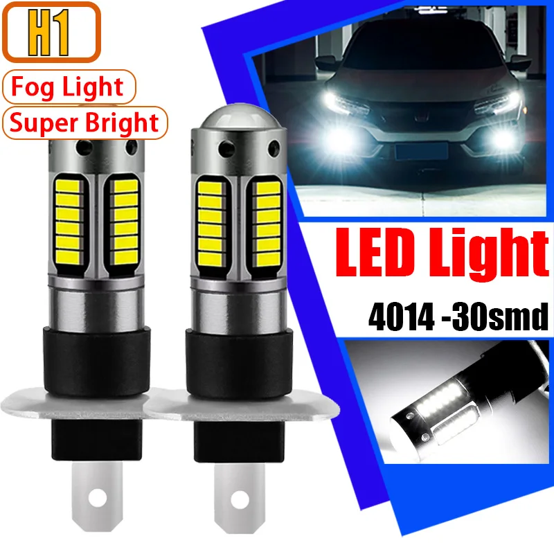 4 White H7 12V 102 SMD LED Headlight Car Lamp Bulb Light Lamp - AliExpress