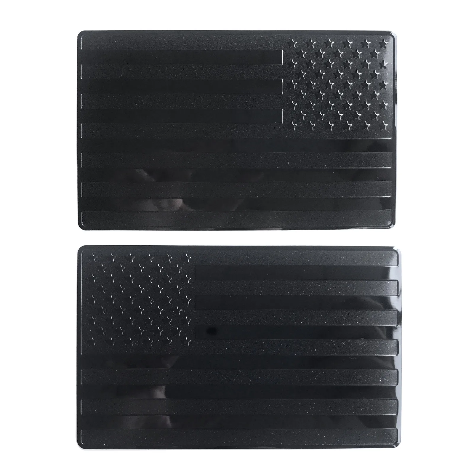 

2Pcs Black US American Flag Metal Emblem Car L&R Fender Door Trunk Tailgate Badge for SUV ATV Bike Motorcycle RV