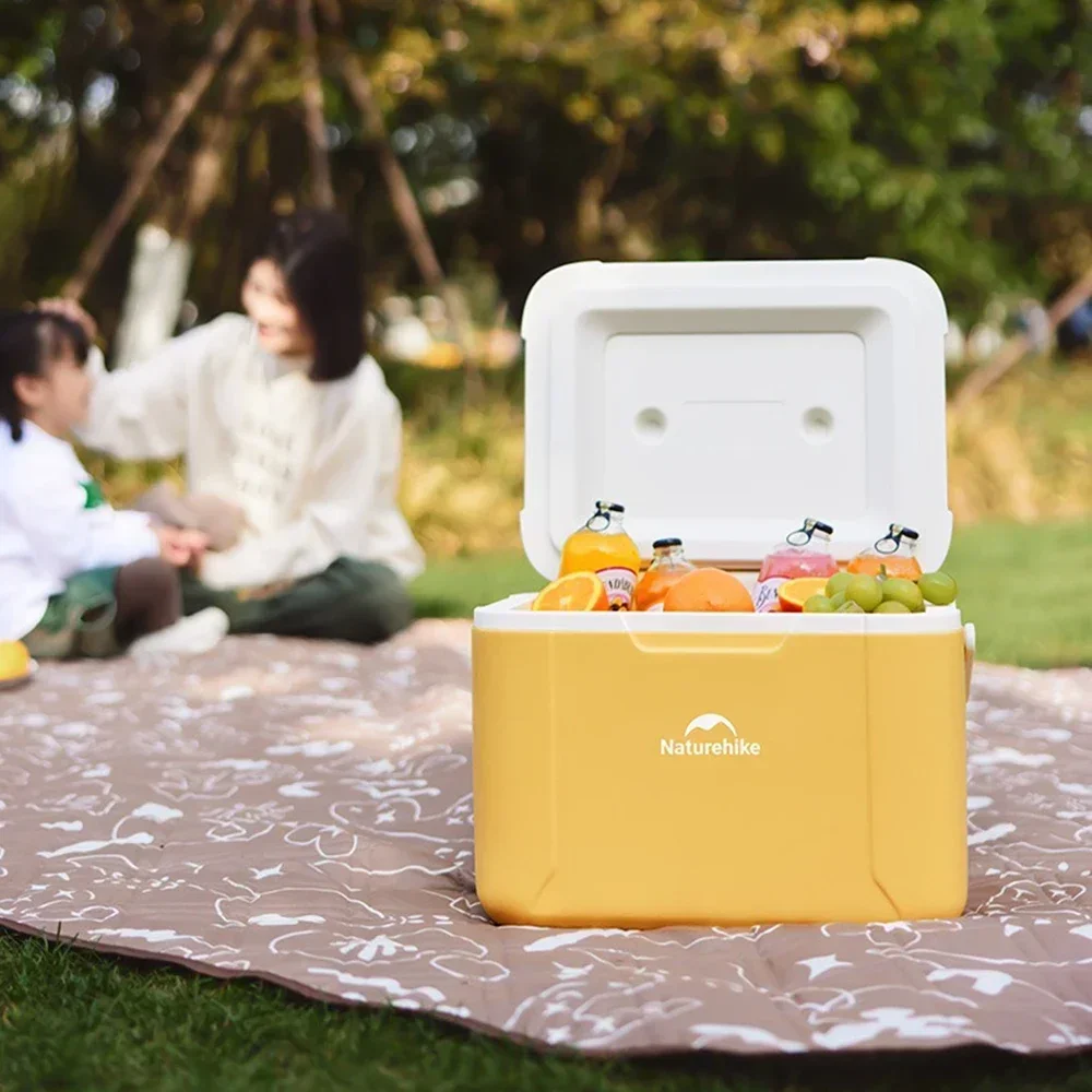 18L/5L Refrigerator, Portable Cooler, Freezer Hard Cooler, 48h Refrigerated Fresh, Suitable for Barbecue, Camping
