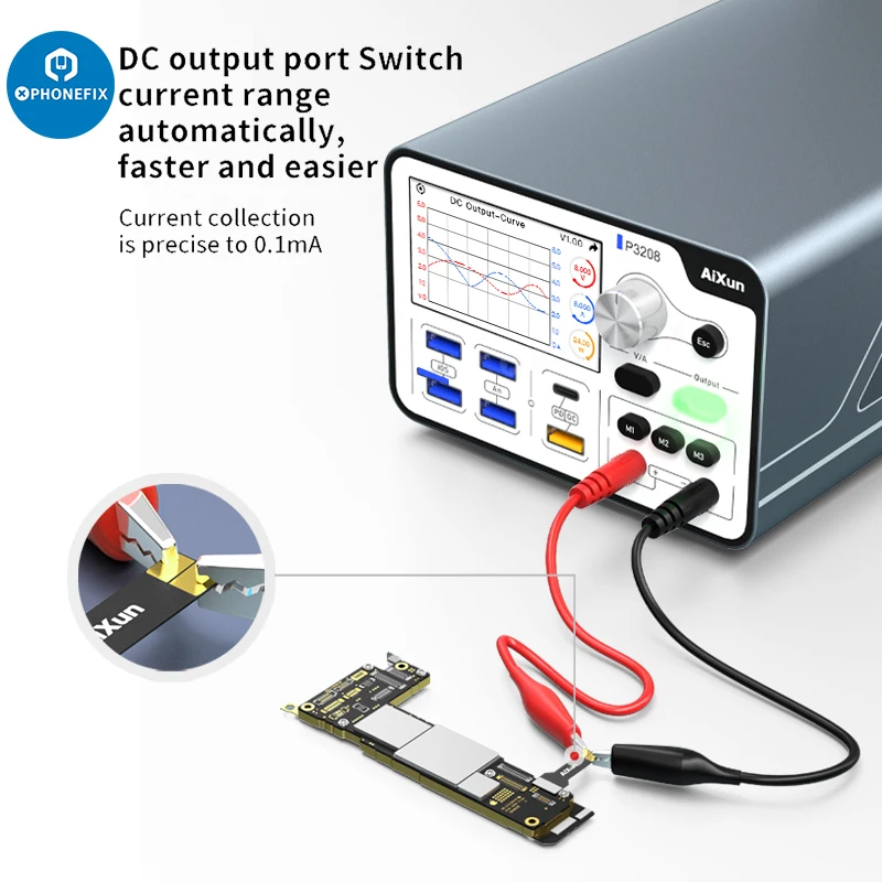 Battery Fast Charging Board Compatible For P3208 (Aixun)