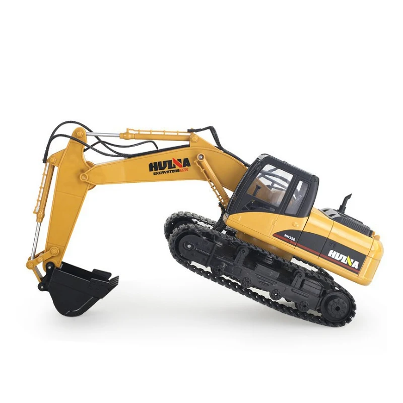 HUINA RC Remote Control Excavator 1/14 15CH Car Truck 1350 RTR 2.4GHz Battery Outdoor Toys Boys Gift TH18042 4