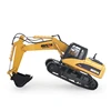 HUINA RC Remote Control Excavator 1/14 15CH Car Truck 1350 RTR 2.4GHz Battery Outdoor Toys Boys Gift TH18042 4