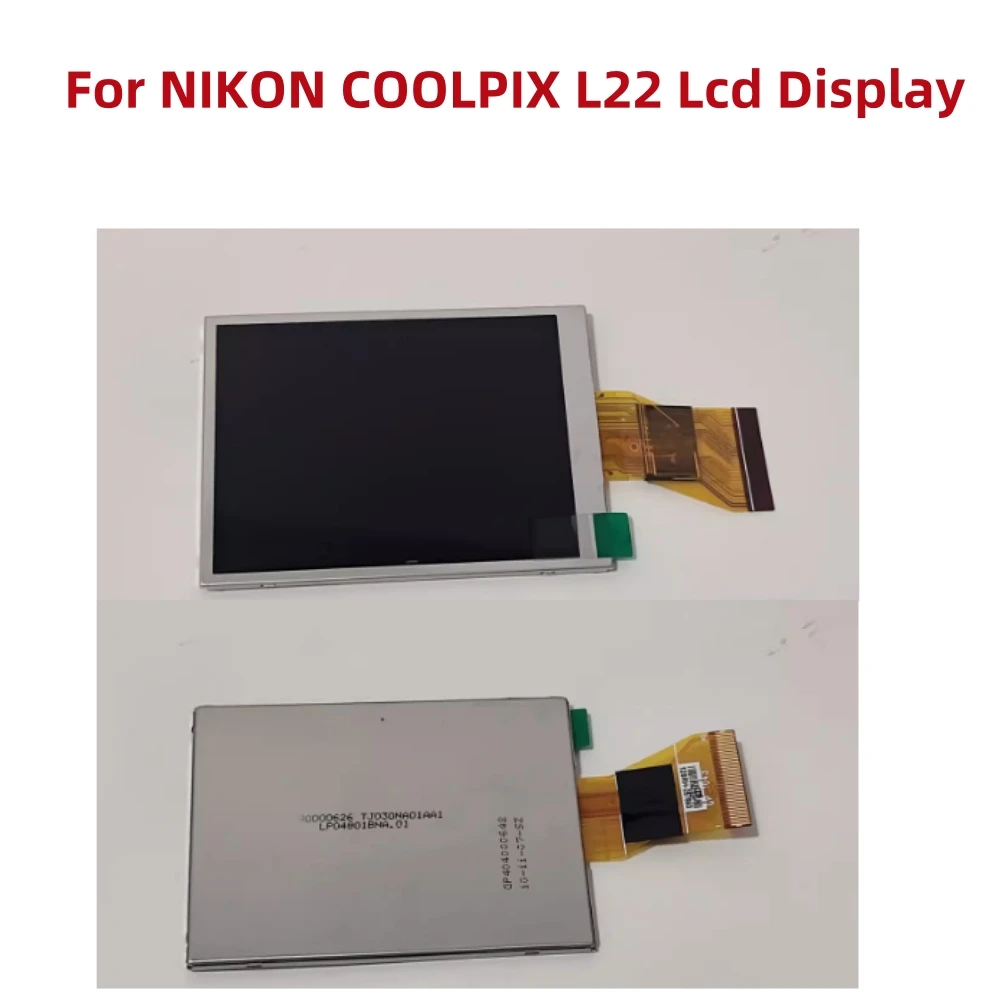 Alideao For NIKON COOLPIX L22 LCD Display Screen Repair Part Digital Camera With Backlight