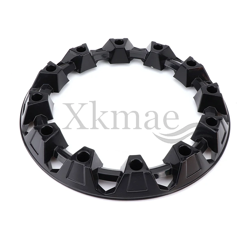 10-inch ATV Wheel Trim Hub Protection Decor Rim Cap 2Pcs Universal Vehicle All Terrain Plastic Cover fit to 10 inch tires