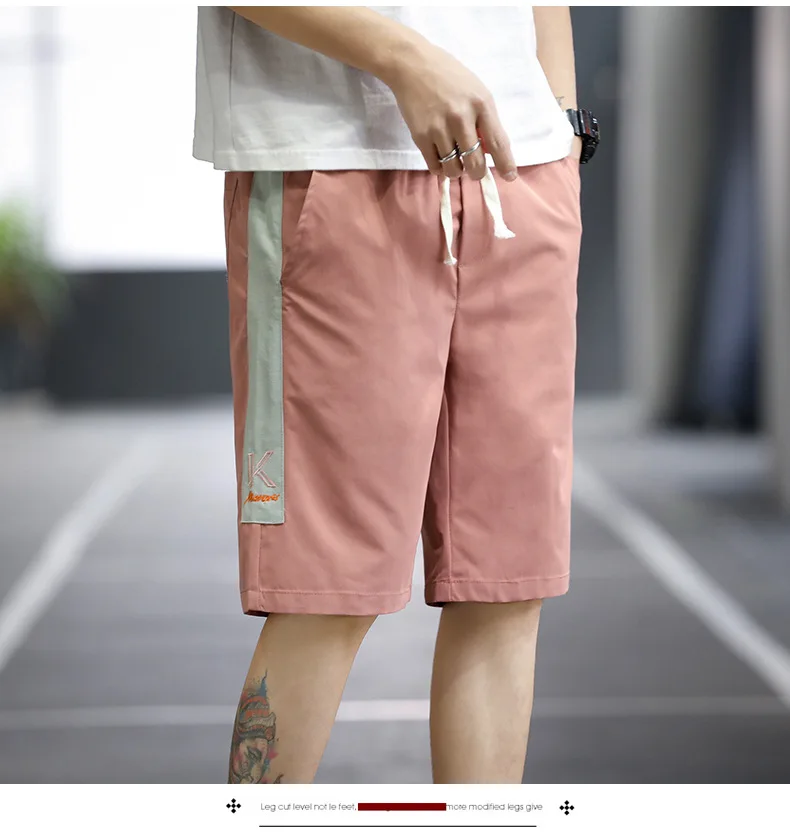 maamgic sweat shorts Men's shorts 2021 new casual summer pants men's pants loose five point trend beach pants thin style best casual shorts for men