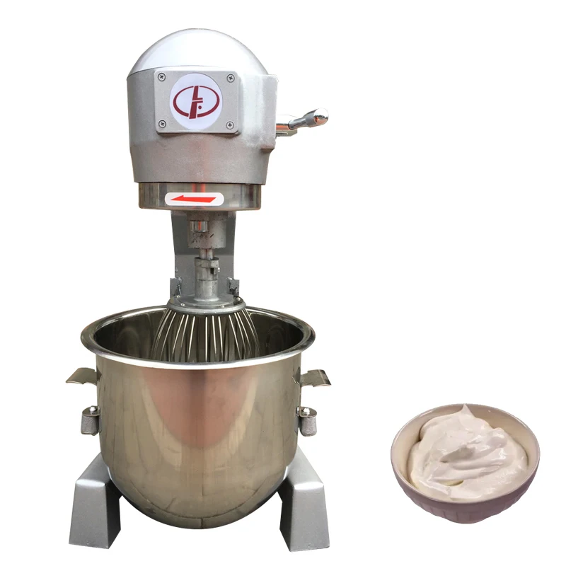 

220V Electric Dough Mixer Professional Eggs Blender 10L Kitchen Stand Food Cream Mixing Kneading Machine