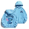Stitch Hoodie Autumn/Winter Hoodie European and American Cartoon Anime Hoodie Loose Clothes Couple's Hoodie Coat 2