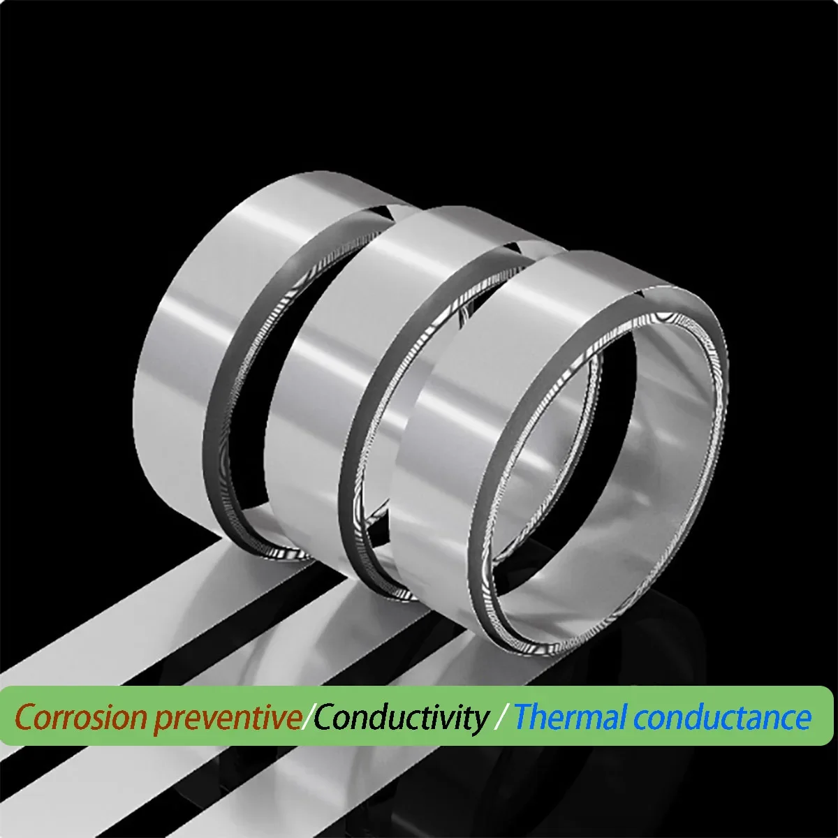 Flexibler 1060 Aluminiumstreifen, 0,1–0,5 mm Dicke, 1 bis 2 Meter Länge, DIY dünnes Metallblech – Detail 2
