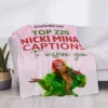 Star Blanket Nicki Minaj Luxury Cover Fluffy Soft Blankets & Throws Plaid Sofa Knee Microfiber H Anime Throw Child Cute Bed Home 4