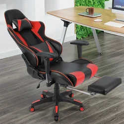 Chaise de Gaming professionnelle, fonction de levage et de pivotement réglable, chaise d'ordinateur, de café Internet LOL 