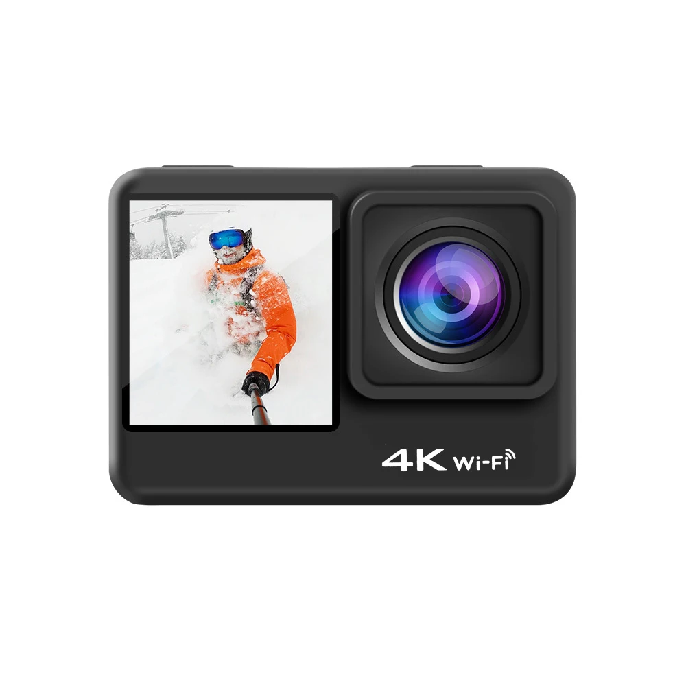 

2021 New Version 1080P Full HD Mini Waterproof Helmet Underwater Sport DV Camcorder Action Camera