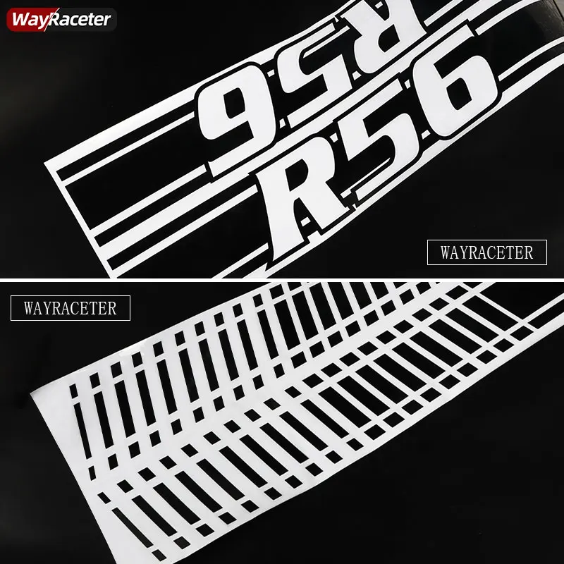 Auto Interieur 2 Stuks Auto Deur Zijkant Stickers Racing Sport Decal Voor Mini Cooper R56 R57 R58 R50 R52 R53 R59 R61 Landgenoot R60 F60 F55 F56 F54voertuig Deco