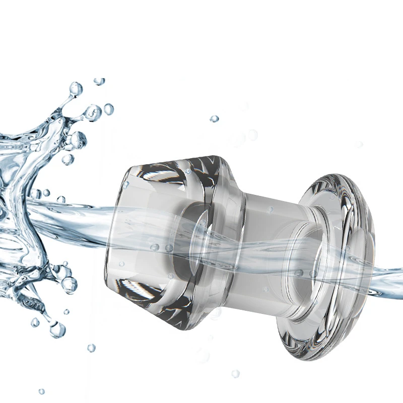 Пробка-туннель Orion Lust Tunnel Plug with Stopper с ограничителем, черный 5321180000 - Orion - Анальные тоннели - Купить