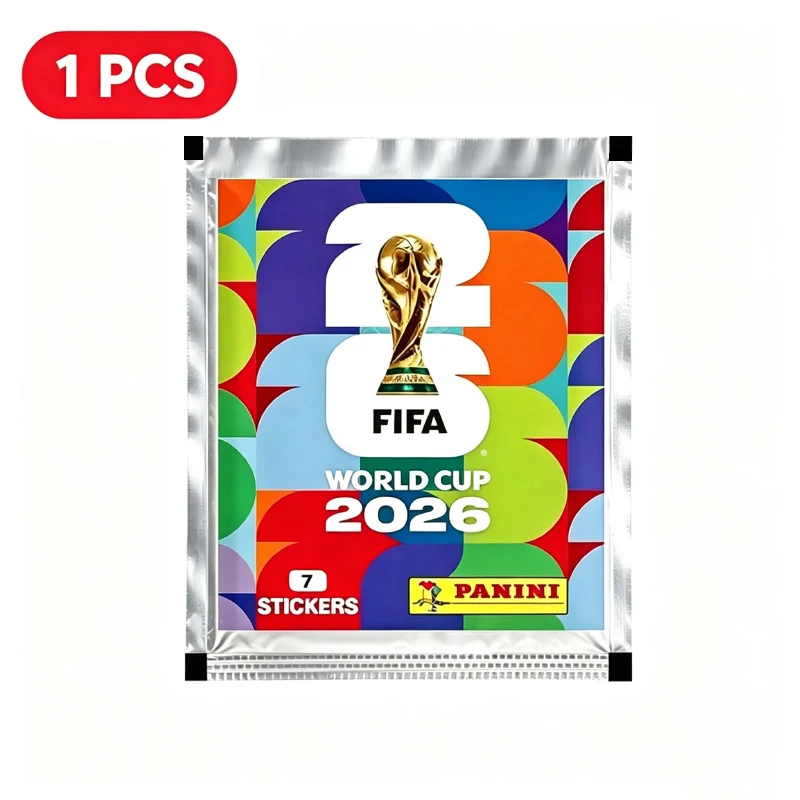 Panini 2026 FIFA World Cup Soft Cover Book Stickers International Version Rare Collection Football Sports Fan Hobby Souvenir