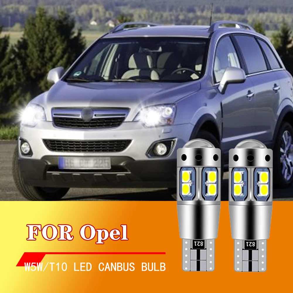 Per Opel Agila Antara Astra F G H Campo Corsa B C D Meriva A Signum Tigra Vectra Zafira Led Luce Di Ingombro W5W T10 W5W Canbus
