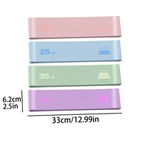 15LBS-50LBS Yoga Elastic Ring Different Level Elastic Yoga Band Stretch Strap Stretch Fitness Bands Home Exercise - Image 2