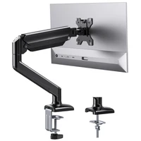 Single Monitor Bracket Up To 32 Inches And 19.8 Lbs Per Screen Computer Desk Mount Stand Adjustable Gas Spring 1