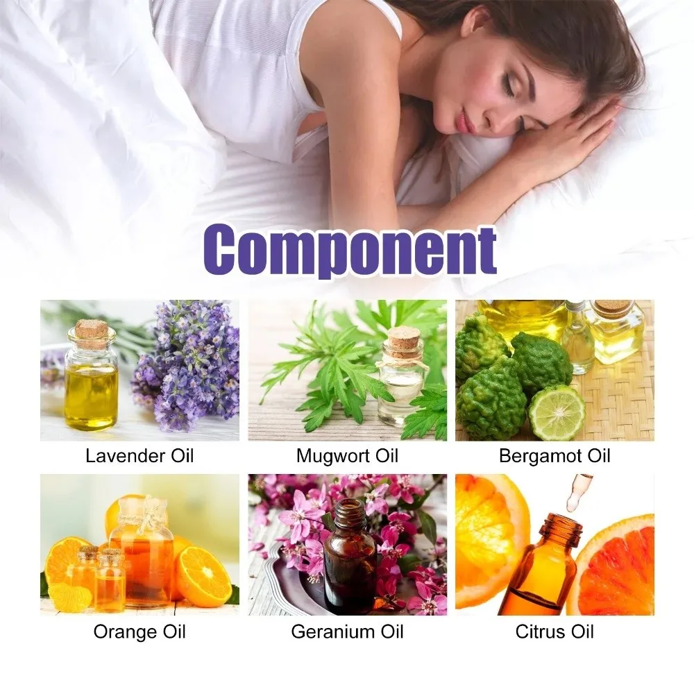 60ML Essential Lavender Stress Relieve Improve Mental Anxiety Sleep Aid Oil Nerve Relax Aromatherapy Lavender