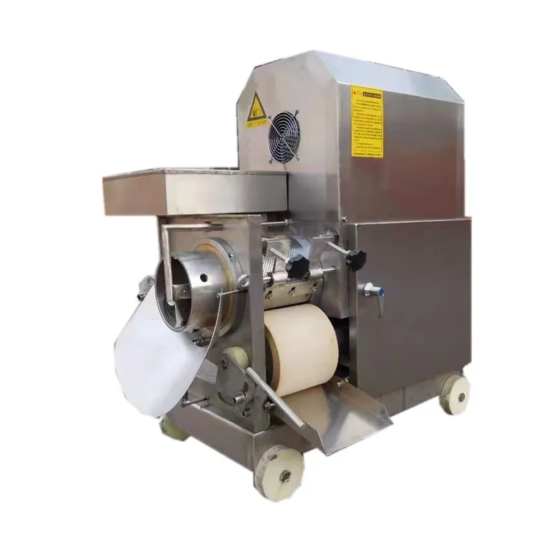 Small 250kg/h Fish Meat Bone Separating Machine Fish Deboner Prossing Machines For Sale