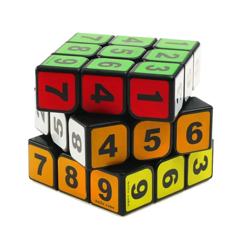 스피드 큐브 3x3x3 주기율표 화살표 방향 숫자 문자 문제 해결 두뇌 티저 IQ 챌린지 교육용 장난감