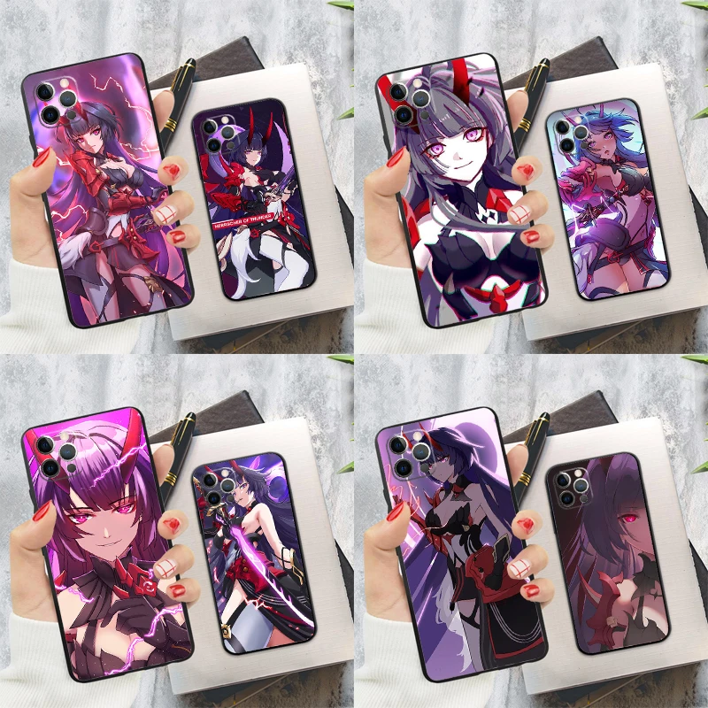 Herrscher Of Thunder Honkai Impact 3 Cover Case Per Iphone 14 13 Pro Max 12 Mini 11 Pro Max X Xr Xs Max Se 2020 6 7 8 Plus Coque
