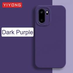 YIYONG Silky Feel Liquid Silicone Soft Case for Oneplus Turbo 6 (Dark Purple)