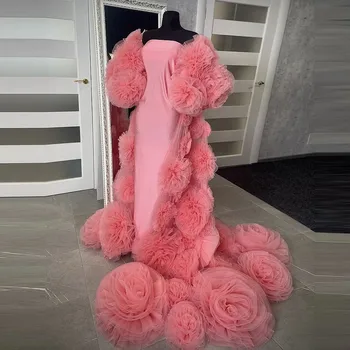 Gorgeous 3D Flowers Birthday Dress