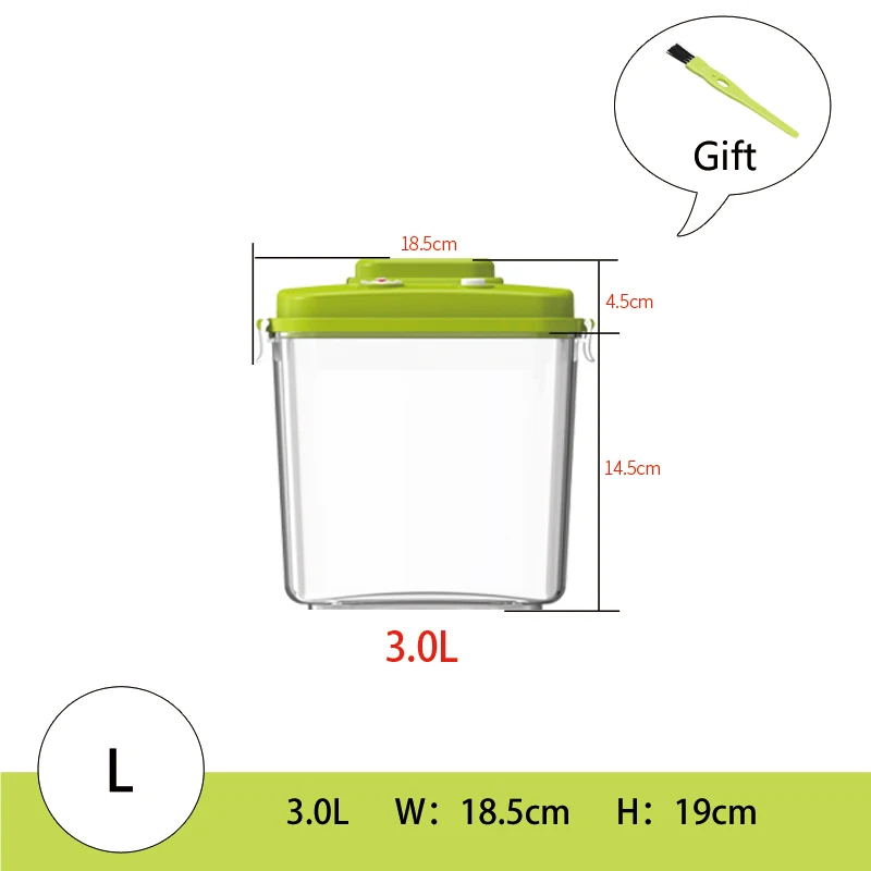 Vacuum Food Storage Containers by GENTEEN-Airtight Food Storage