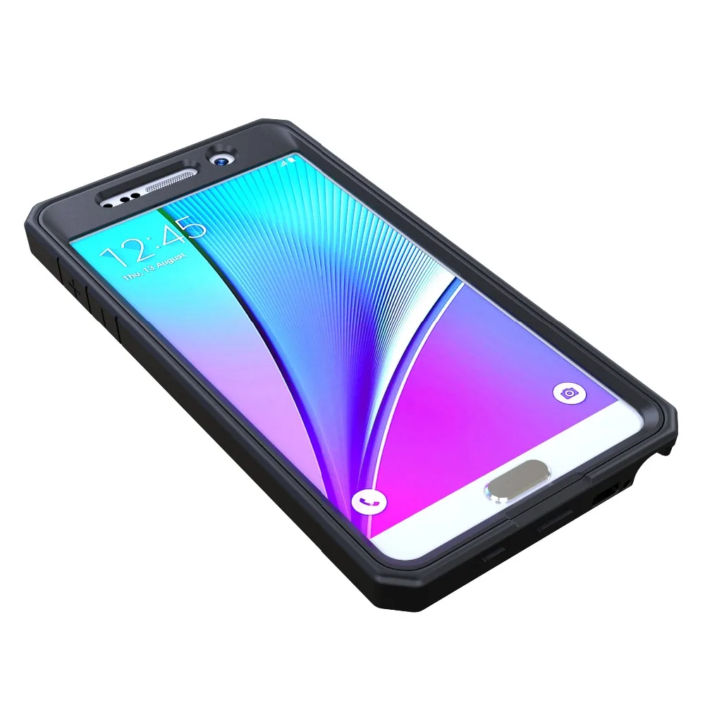 Protective Case for Samsung Galaxy Note 5 Built-in Screen Protector Cover