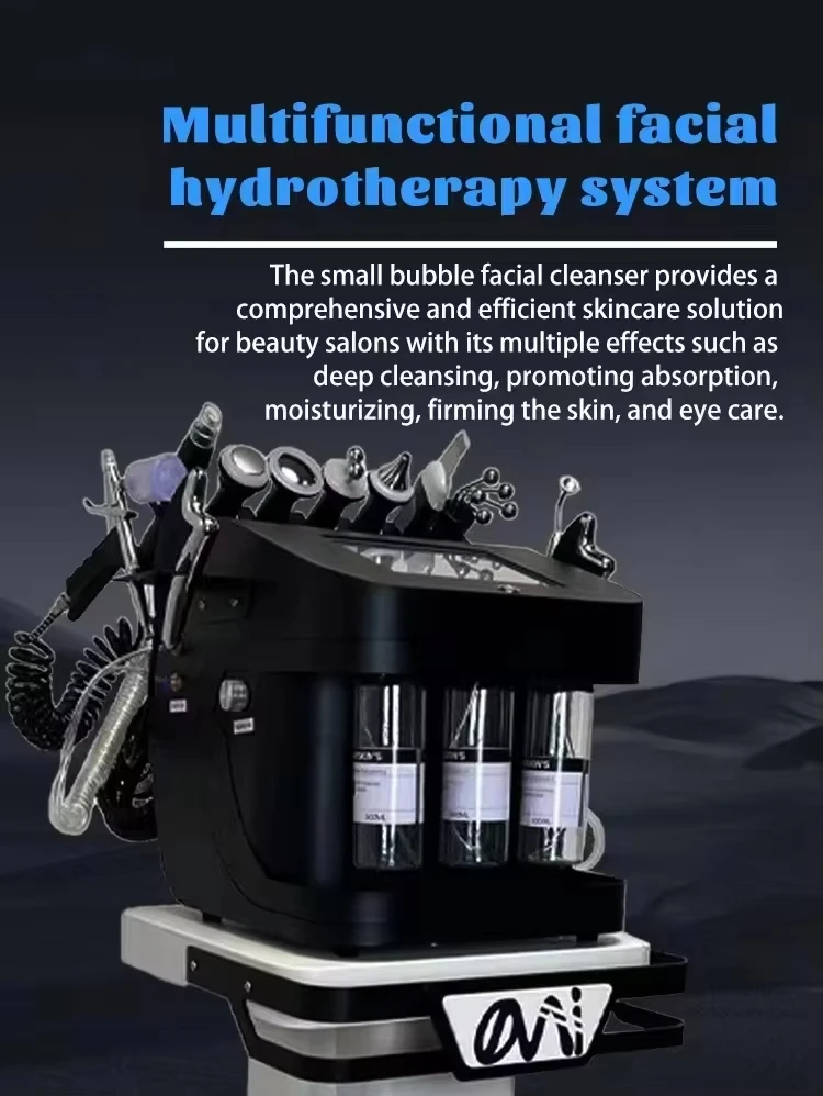 New benchtop Black Pearl 10-in-1 multi-functional skin management integrated instrument cleaning micro-grinding machine-08 3