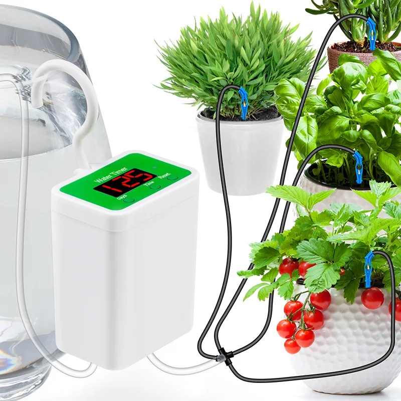 Sprinkler Irrigation Drip Timer Automatic Water Drip Pot Plant Spraying for Garden Cultivation
