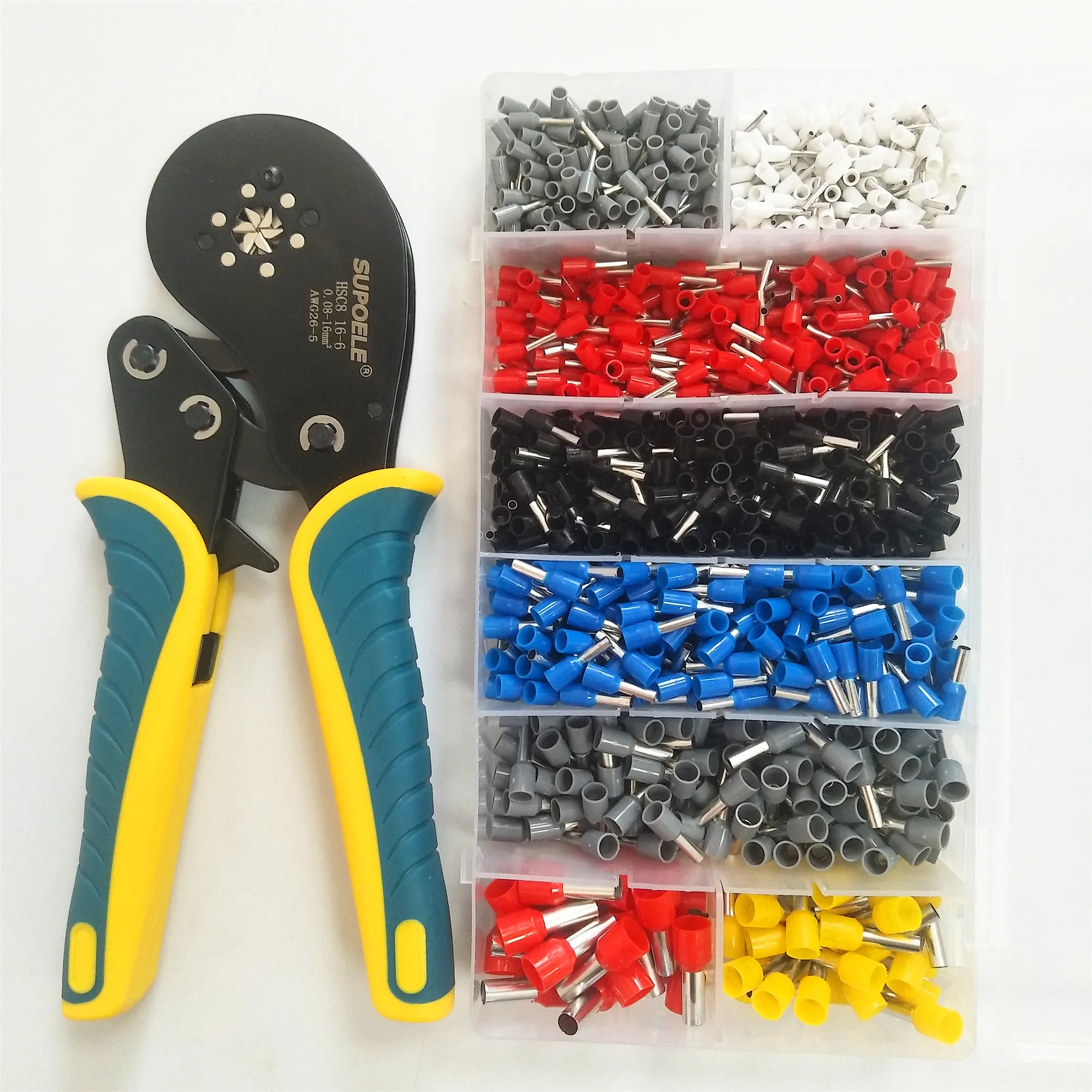 HSC8 16-6 0.08-16mm ² HSC8 6-4A และ6-6A มือ Crimping คีมเครื่องมือ ...