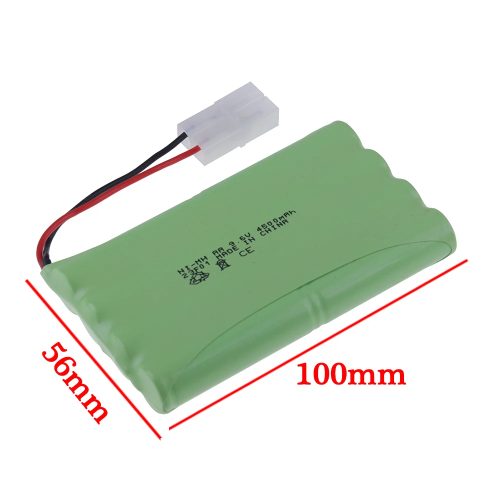 4.8v/6v/7.2v/9.6v 4500mAh Rechargeable Battery or 3000mAh Nimh AA Battery Pack For Rc toys Cars Tanks Robots Guns Boats 1Pcs 5