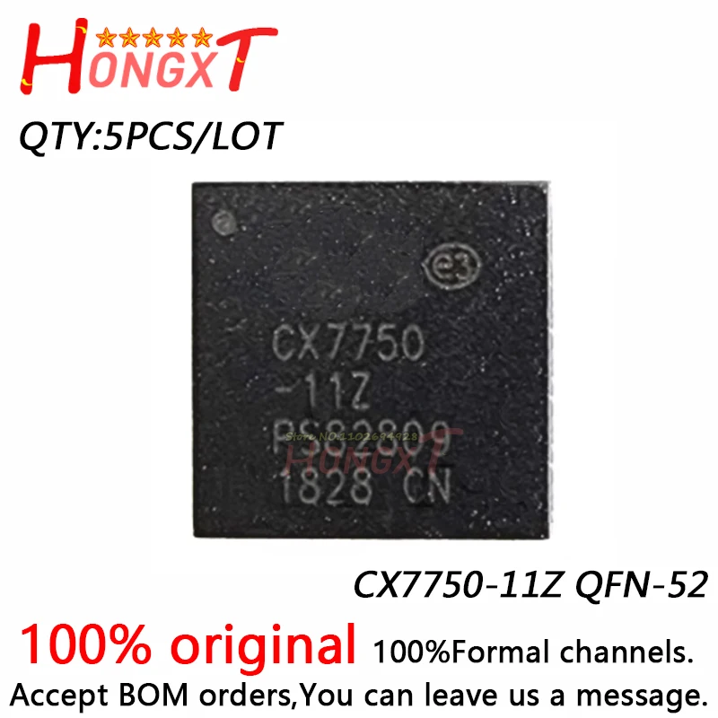 

5PCS 100% NEW CX7750-11Z QFN-52.