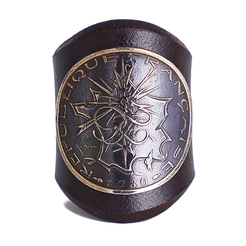 French 10 franc thickened retro tea