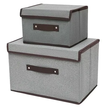 Nonwoven Dustproof Foldable Clothing Storage Box MultiFunction Organizer for Underwear Sundries and Home Organization Solution