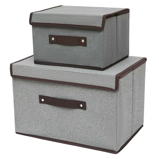 Nonwoven Dustproof Foldable Clothing Storage Box MultiFunction Organizer for Underwear Sundries and Home Organization Solution 5