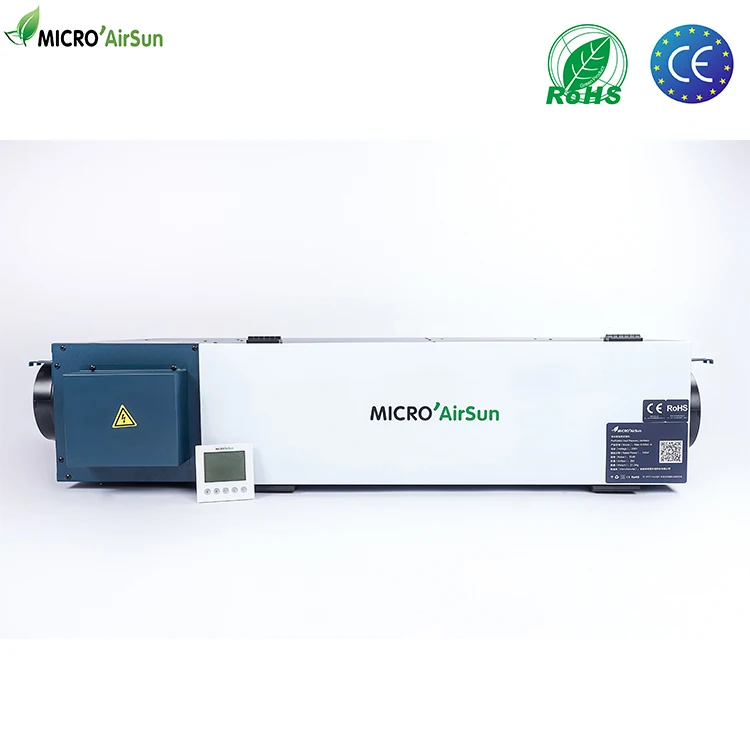 

Air To Heat Exchanger Mechanical Ventilation System for Residential Applying