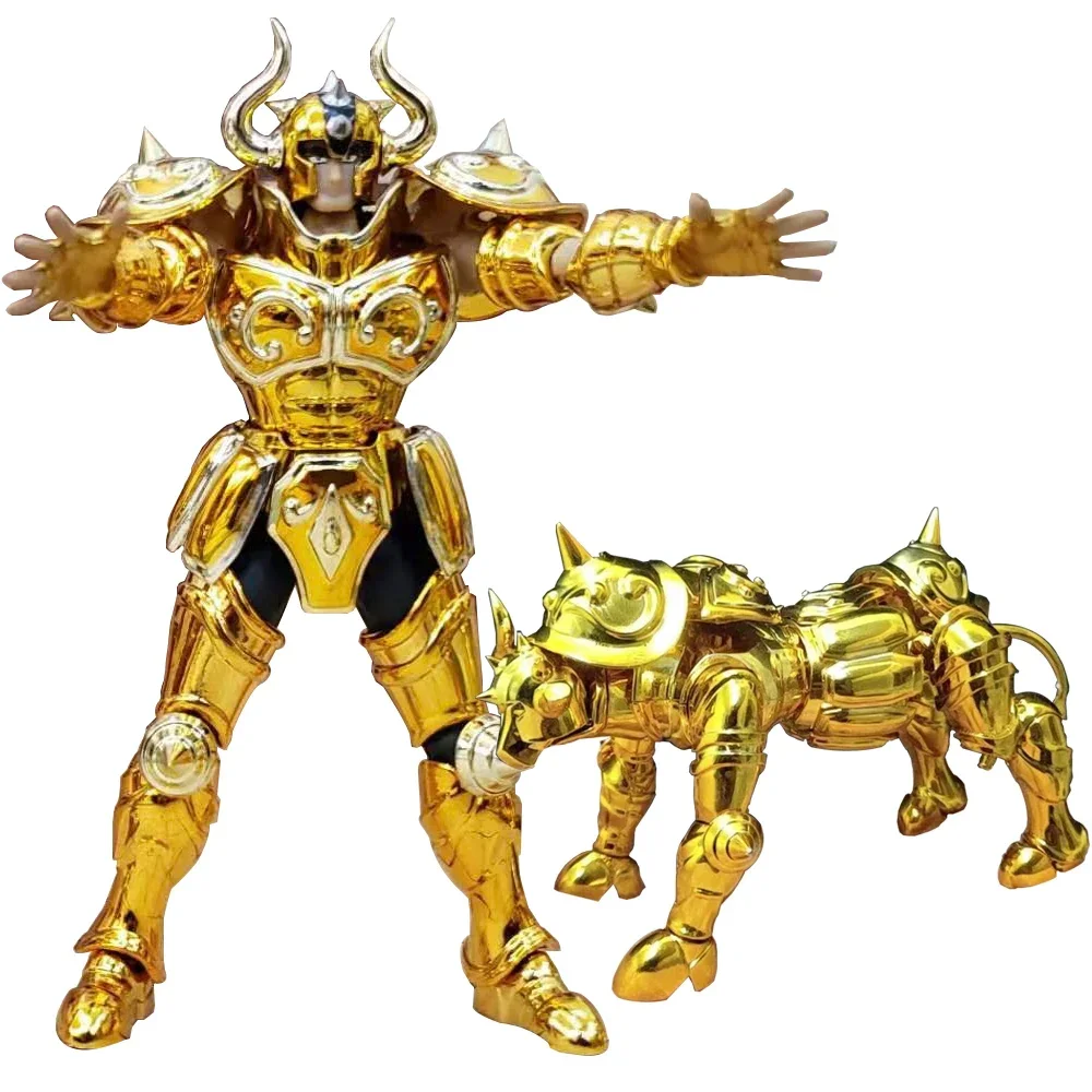 SG Model Saint Seiya Gold Saints Knights of the Zodiac Camus Milo Dohko With Object Metal Armor Action Figure 10cm D.D.P Size