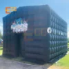 Hot Black Portable LED Disco Inflatable NightClub Party Tent Mobile Night Club Tent for Parties and Events 2