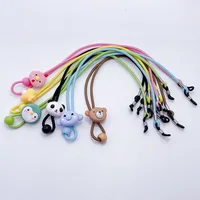 Lunettes de ULde dessin animé pour enfants, lanière anti-perte, Kawaii, col frontal, lunettes de soleil JOSunglasses, lunettes 1