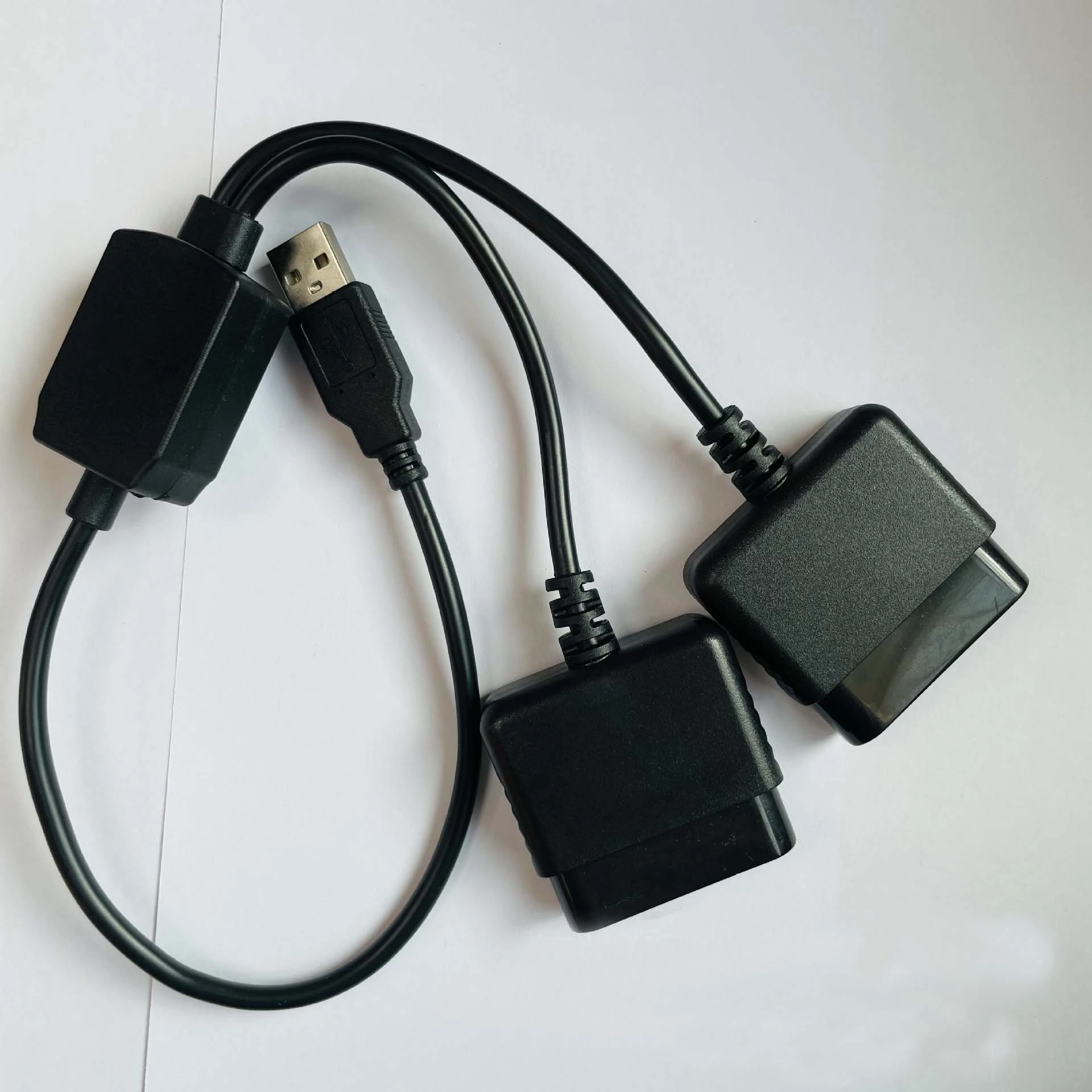 2 In 1 Adapter Converter Without Driver For Sony Ps1 Ps2 Gamepad To Ps3 Pc Usb Games Controller Cables Aliexpress