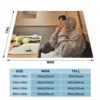 Ateez San Throw Blanket Soft Plaid Blankets for babies 2